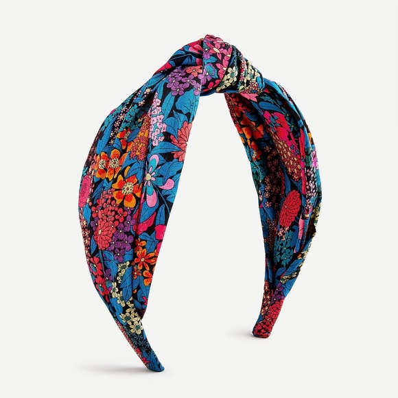 J. Crew Accessories - J Crew Turban knot headband in Liberty® print